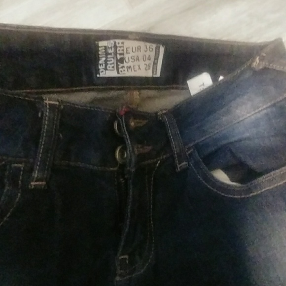 Cool Distressed Made in Egypt Jeans - Picture 2 of 3